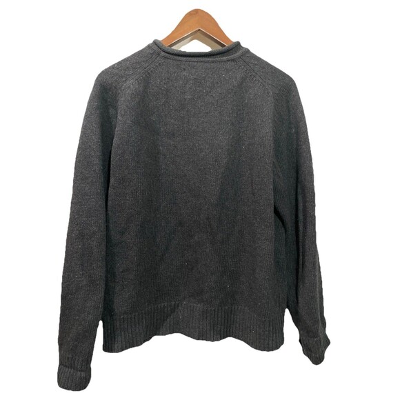 Lauren Ralph Lauren Sweater Womens Large Black Angora Cashmere Wool Roll Neck - Picture 9 of 9